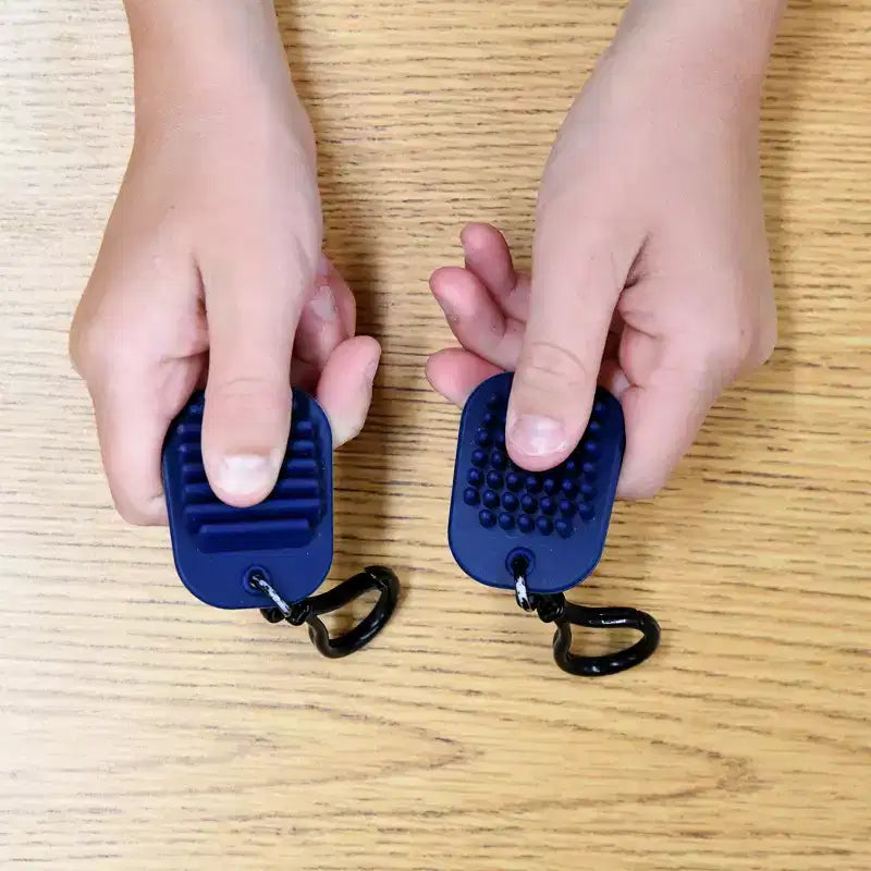 Polypropylene Silicone Sensory Calming Clips Set of 12 2''x1.5''