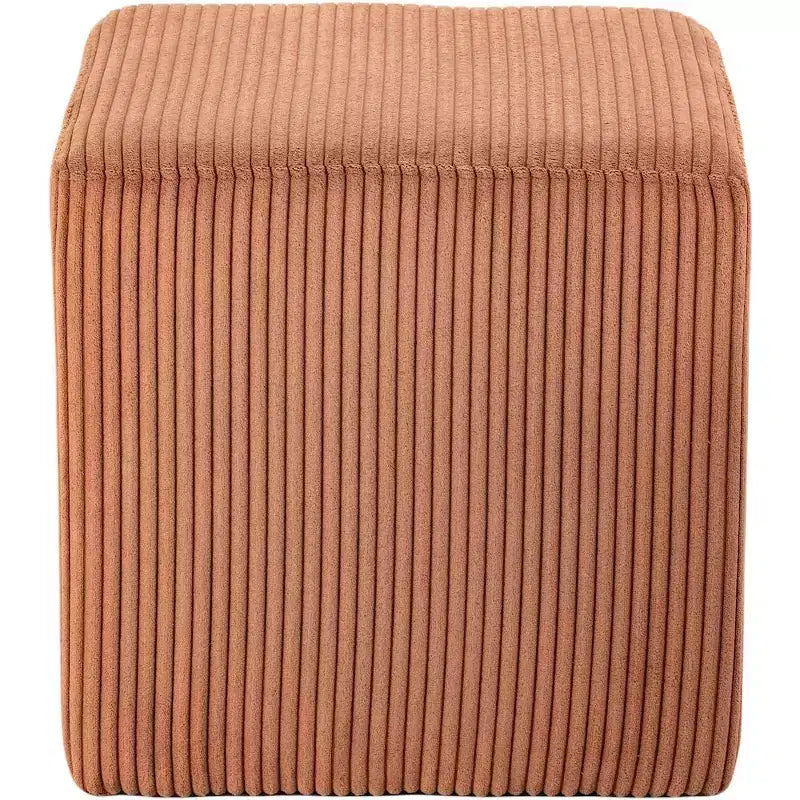 Poggiapiedi/sgabello in microsuede