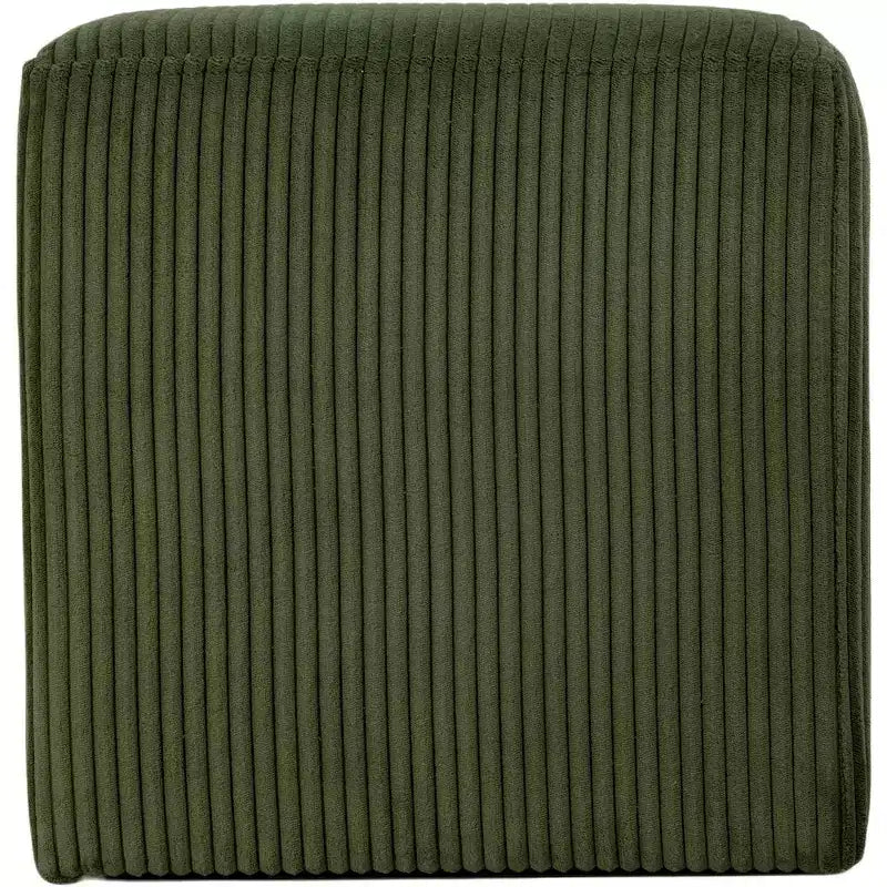 Poggiapiedi/sgabello in microsuede