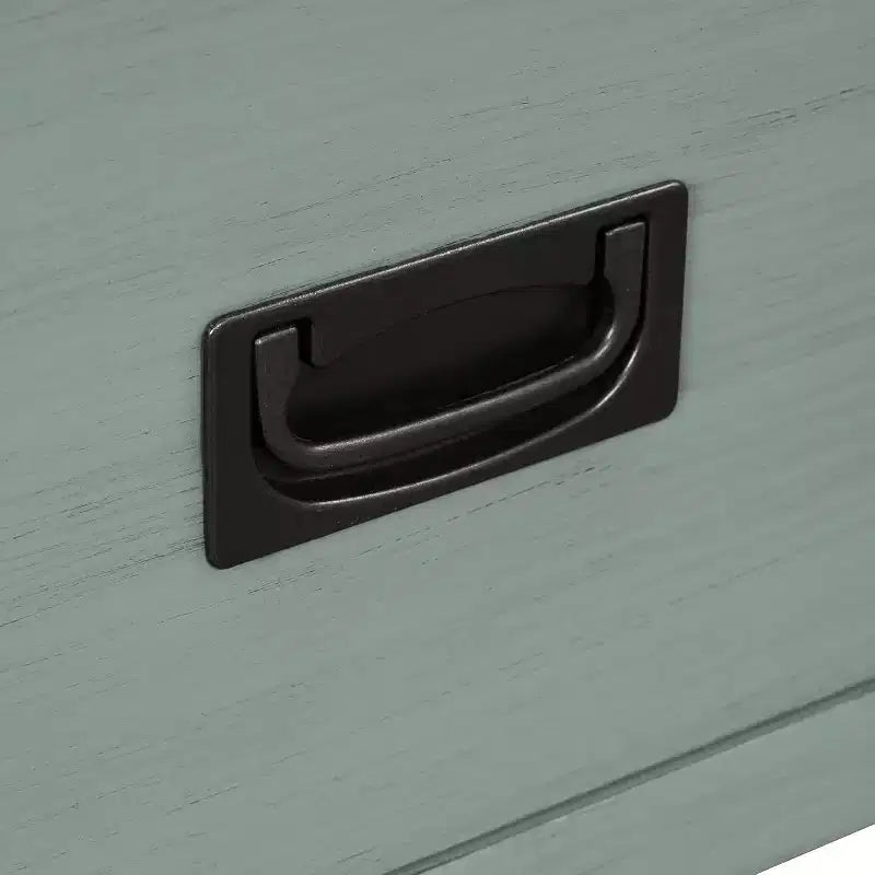 Consolle da 36 pollici, Ingresso Stile Rustico, Credenza a buffet in legno massello, Tavolo da divano con 4 cassetti e 1 ripiano per ingresso, corridoio o cucina
