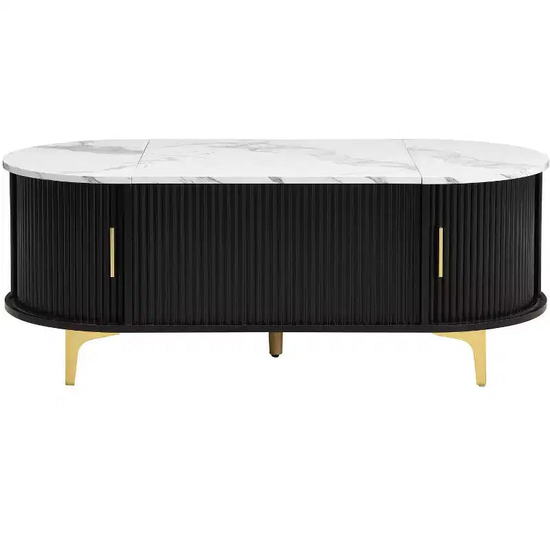 MDF Lift-Top Coffee Table with Hidden Storage 47.24''x22''x18.11''