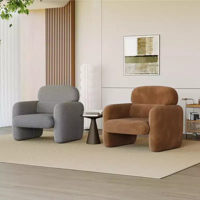 Poltrona moderna, Poltrona divano con struttura in legno, Comoda poltrona da lettura per soggiorno, camera da letto, appartamento, angolo