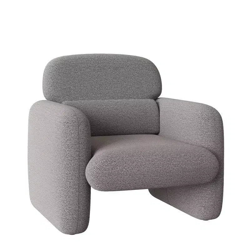 Poltrona moderna, Poltrona divano con struttura in legno, Comoda poltrona da lettura per soggiorno, camera da letto, appartamento, angolo