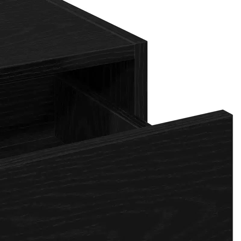 Toeletta moderna minimalista con specchio e cassetti portaoggetti