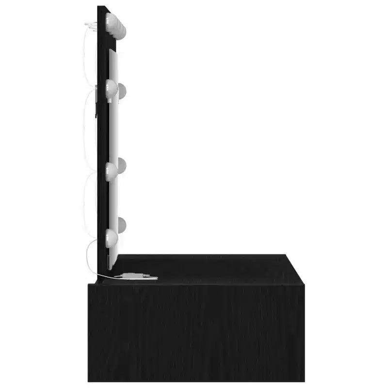 Toeletta moderna minimalista con specchio e cassetti portaoggetti