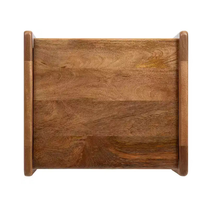 Tavolino in legno noce marrone 16x14x22 – Accento moderno per soggiorno