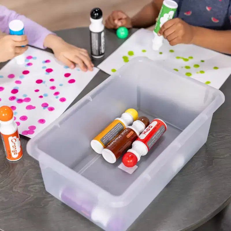Torre portaoggetti mobile a 20 scomparti con 20 contenitori e coperchi, organizer per bambini 5x4