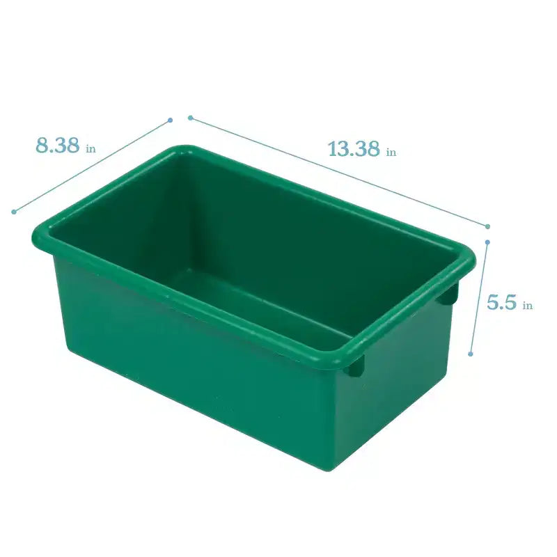 Torre portaoggetti mobile a 20 scomparti con 20 contenitori e coperchi, organizer per bambini 5x4