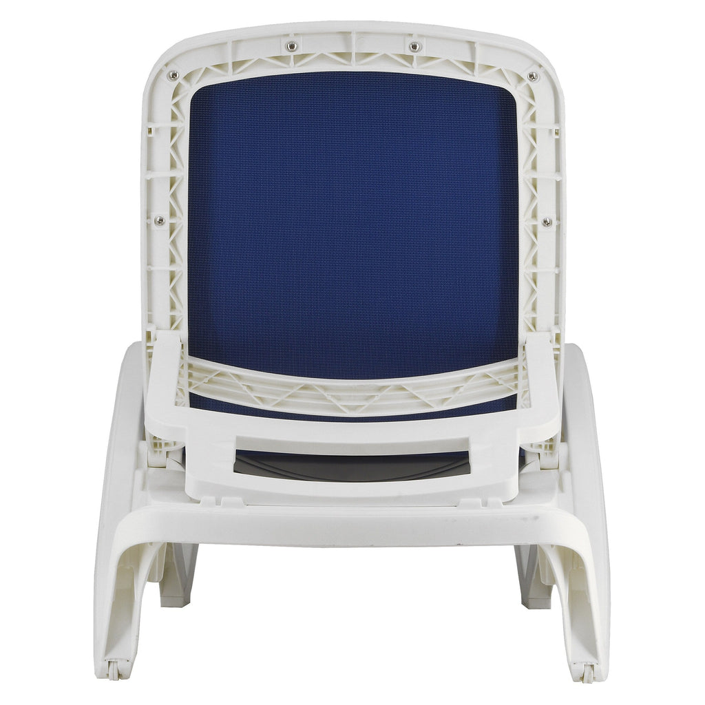 Coppia di chaise longue a fionda per tutte le stagioni Plymouth Collection - 195,58 cm
