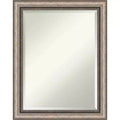 Lyla Ornate Framed Bathroom Vanity Wall Mirror Silver - Amanti Art