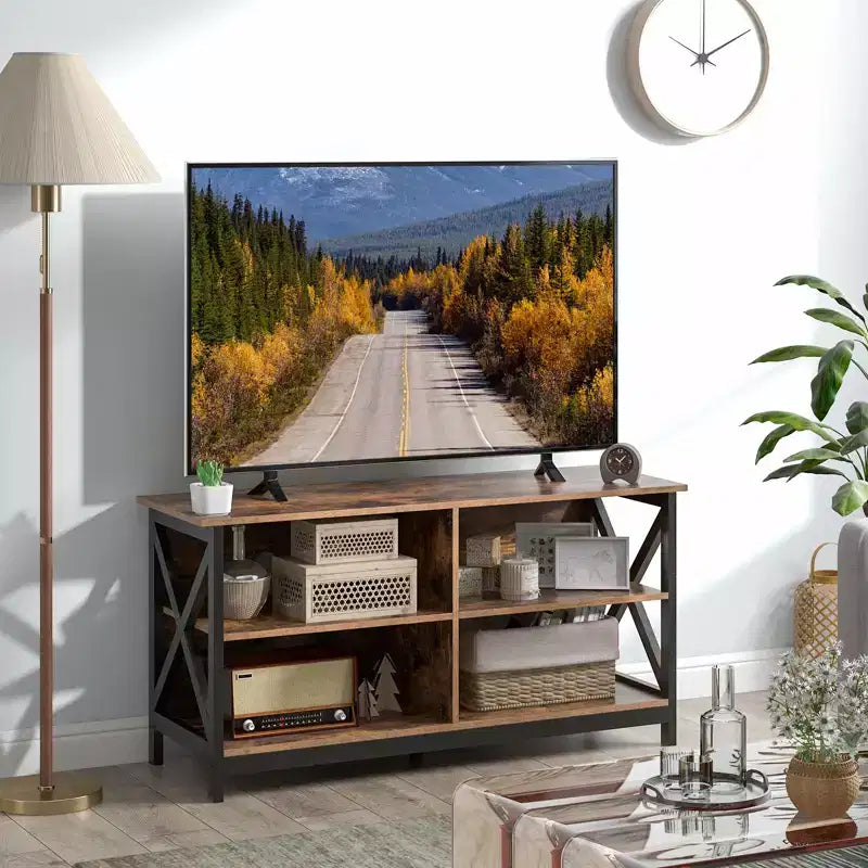 Mobile TV in MDF Porta TV Media Center per TV fino a 55 Pollici 47''x16''x23.5''