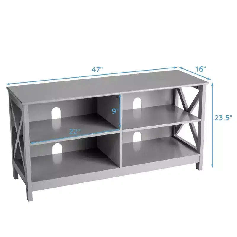 Mobile TV in MDF Porta TV Media Center per TV fino a 55 Pollici 47''x16''x23.5''