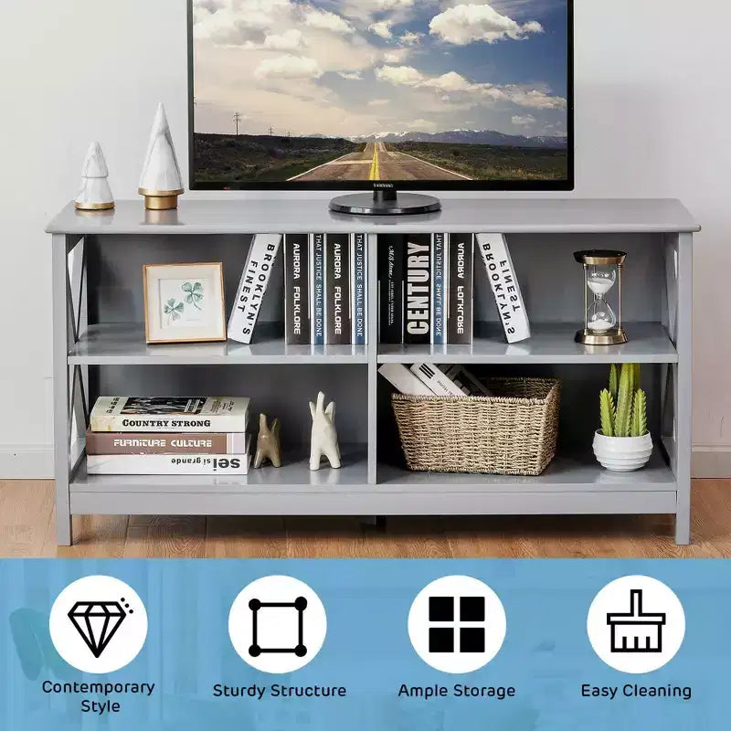 Mobile TV in MDF Porta TV Media Center per TV fino a 55 Pollici 47''x16''x23.5''