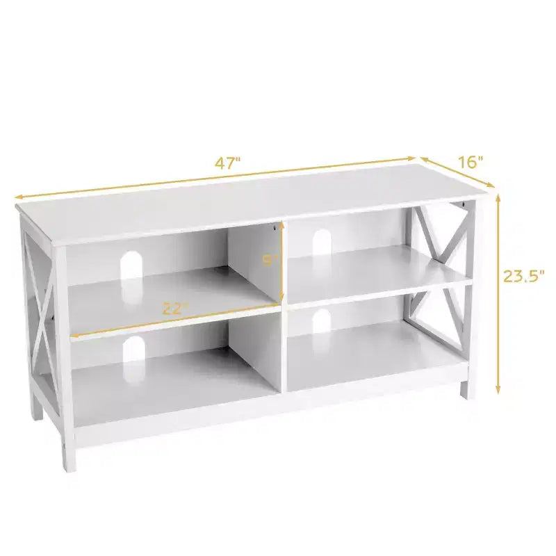 Mobile TV in MDF Porta TV Media Center per TV fino a 55 Pollici 47''x16''x23.5''