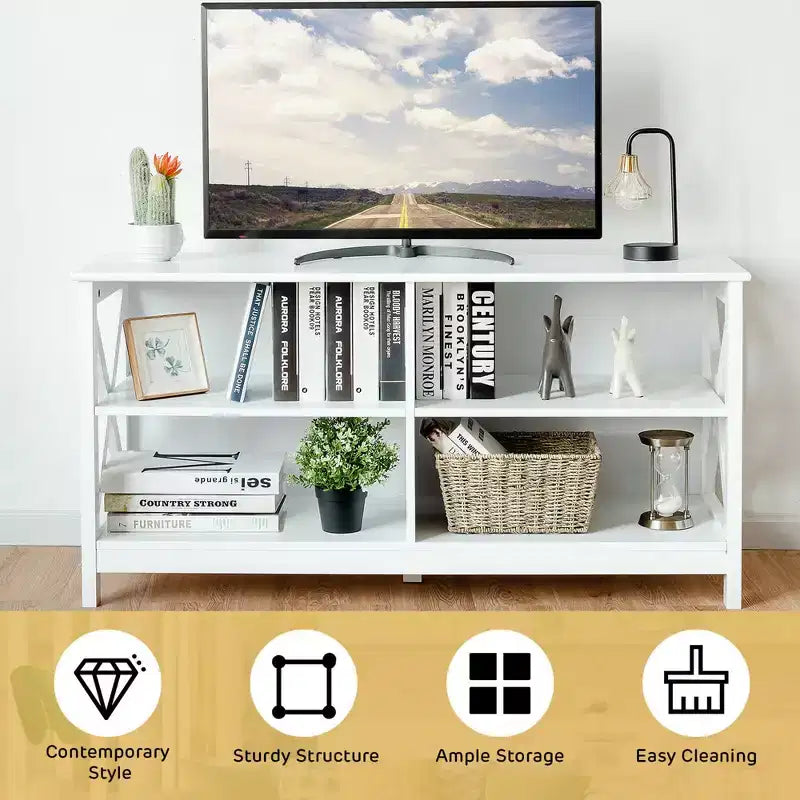 Mobile TV in MDF Porta TV Media Center per TV fino a 55 Pollici 47''x16''x23.5''