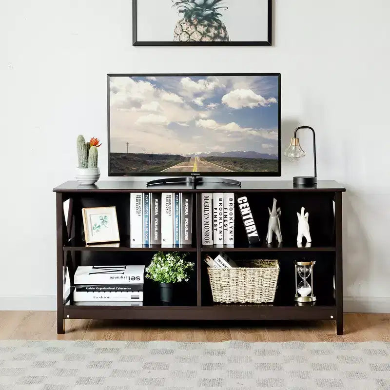 MDF TV Stand Entertainment Media Center for TVs up to 55 Inch 47''x16''x23.5''