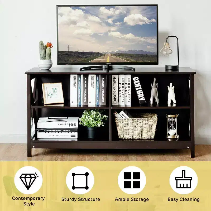 Mobile TV in MDF Porta TV Media Center per TV fino a 55 Pollici 47''x16''x23.5''