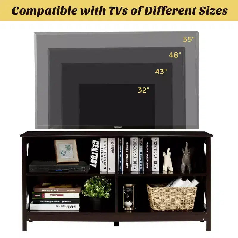 Mobile TV in MDF Porta TV Media Center per TV fino a 55 Pollici 47''x16''x23.5''