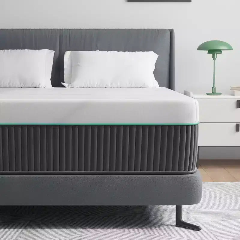 Materasso in Memory Foam con Gel Rinfrescante e Rivestimento Traspirante 35,5 cm Media Morbidezza