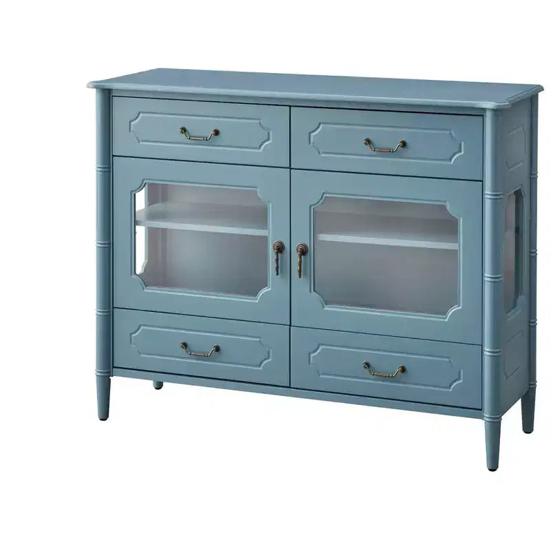 Madia credenza con ante e cassetti per sala da pranzo – Stile rustico/country