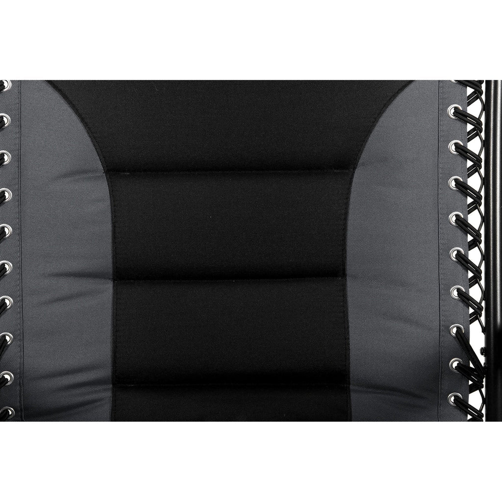 Sedia a sdraio oversize XL imbottita con gravità zero, bracciolo più largo, reclinabile regolabile con portabicchieri - N/D