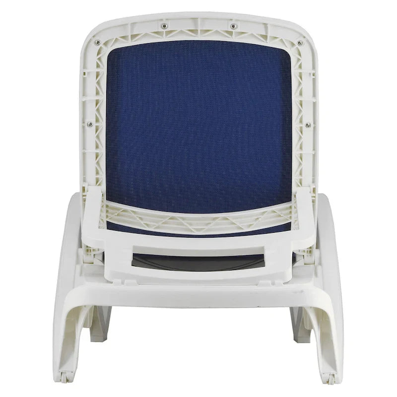 Coppia di chaise longue a fionda per tutte le stagioni Plymouth Collection - 195,58 cm